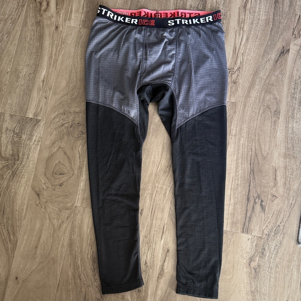Men's Gray and Black Pants